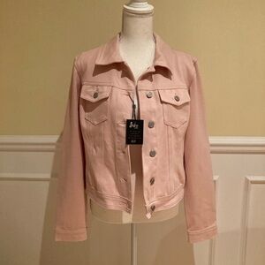 NWT SUKO JEANS Women Jacket, Pink, Large